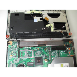 Замена шарниров Asus F6A-X2