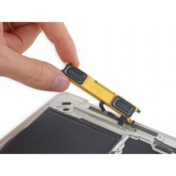 Замена левого динамика Retina MacBook 2016